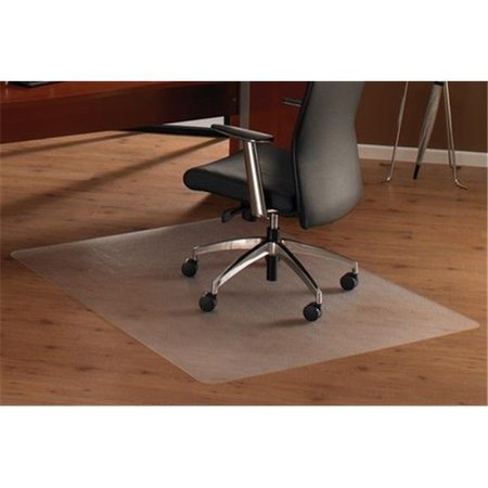FLOORTEX Floortex Cleartex 1215020ERA Anti-Slip Ultimat Rectangular Chair Mat For Polished Hard Floors 48 X 60 In. 1215020ERA